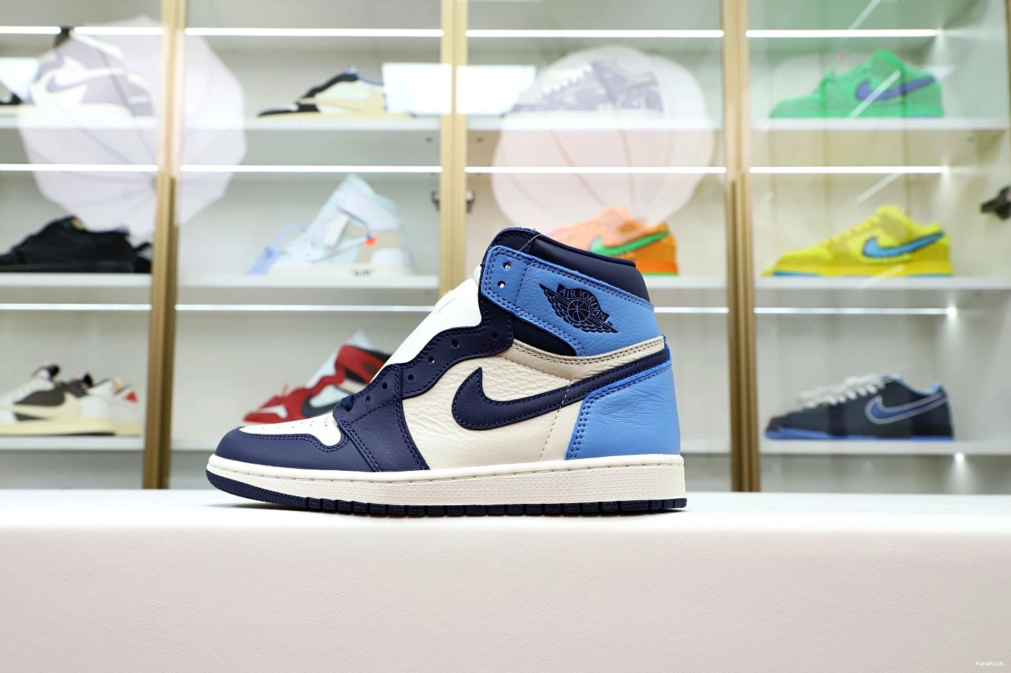 OG JORDAN 1 AIR HIGH 'OBSIDIAN' RETRO 0915